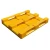 Import three runners plate plastic pallet from Germany