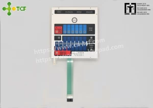 Sensor Membrane Switch Waterproof Touch Keypad Electrical Switches Push-Button Keypad