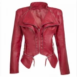 Women Genuine Leather Jacket