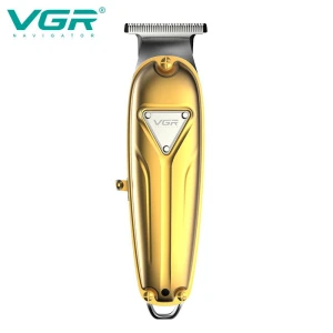 VGR V-056 Metal Hair Cutting Machine Professional Rechargeable Barber Clippers Cordless Electric Hair Trimmer for Men