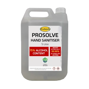 PROSOLVE HAND SANITISER 5L (75% ALCOHOL)