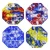 Import Custom Squeeze Pressure Relief Toy Camouflage Bubble Decompression Toys Silicone Colorful Fidget Sensory Toy from China