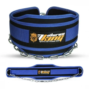 Gym fitness heavy training customized logo Weight lifting double dip belt