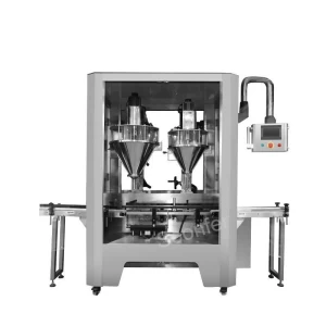 Low Cost Automatic Glass Bottle Chili Spice Powder Filling And Capping Machine