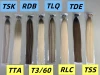 Best Ash brown hair extensions factory Keratin flat top hair or prebonded hair