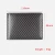 Import 2020 carbon fiber leather credit card wallet for business men from China