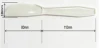 Disposable Large Plastic Knife – PP Food Grade Cutlery