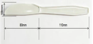 Disposable Large Plastic Knife – PP Food Grade Cutlery