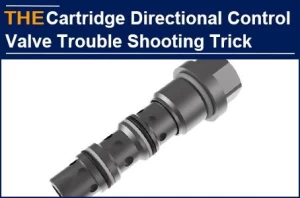 Hydraulic Cartridge Directional Control Valve Trouble Shooting Trick