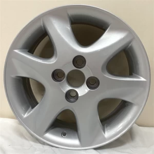 VIA JWL 15x6.0 inch with PCD 4x100 in stock ready to ship fit for Japanese crown car new design auto part alloy wheels