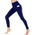 Import Women Heather High Waist Yoga Leggings with Side Phone Pockets Stretch Tummy Control Fitness Sports Pants from China