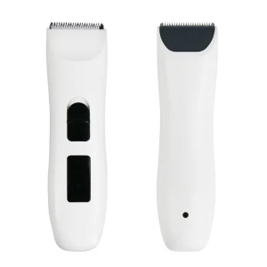 PHC 720 Professional Electric Pet Grooming Clipper Low Noise ABS Hair Removal Vacuum White Brushes