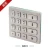 Import 4x4 16 keys stainless steel backlit keypad for fuel dispenser from China