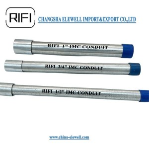 1/2"-4" EMT Electrical Cable Conduit IMC RSC Metal Conduits pipe