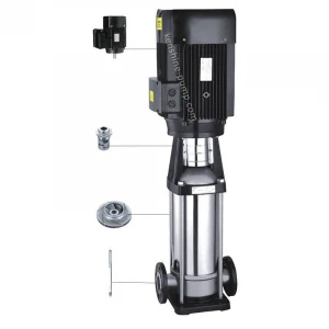 QDLF Vertical Stainless steel multistage centrifugal booster pump