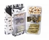 Bronze Gold Assorted Binder Clips Paper Clips Wood Push Pins