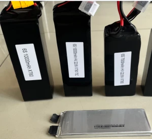 high lipo drone battery 6S 10000mah high voltage