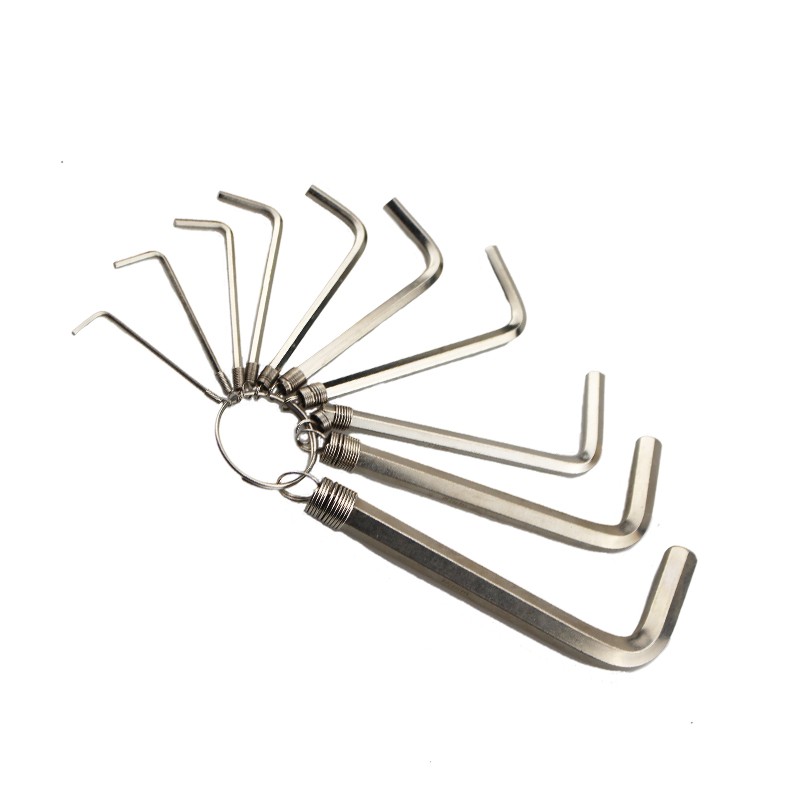 10 In 1 Combination Hex Key Allen Wrench 10pcs/set 1.5mm-10mm repair Tool Set