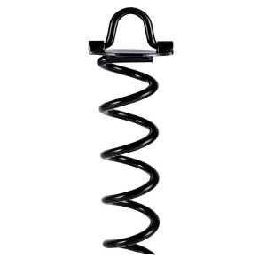 10 inch spiral stake ground secerity anchor tent fixing pegs heavy duty screw basketball hoop bench rust folding  steel stakes