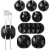 Import 10 Pack Color Cord Organizer Cable Management for Organizing Cable Cords Home and Office Self Adhesive Cord Cable Clips Holder from China