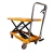 Import 1000kg ce hydraulic trolley lift table work platform china lift platform from China
