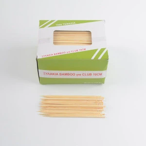 1000PCS/BOX A Grade Single Point Bamboo Toothpicks