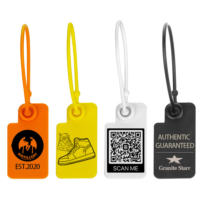 Buy 100pcs Custom Key Tag Plastic Disposable Personalized Brand Printed ...