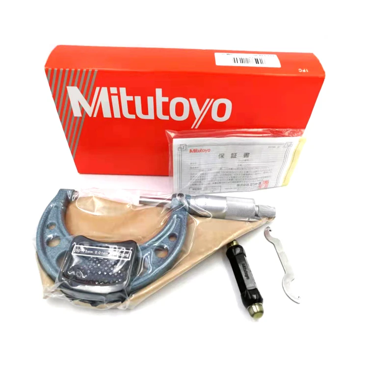 103-140-10 Original Mitutoyo Micrometer 75-100mm/0.01mm calipers made in Japan
