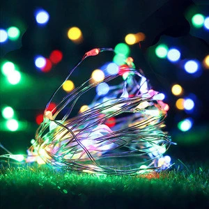 10m 33ft 100 LED Holiday Lighting 8 Function USB Powered Remote Copper Wire String Lights