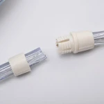 110V 220V IP65 Street Building Christmas LED Rope Light waterproof connector accessories tail plug
