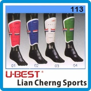 113 PVC Soccer shin guard and child football shin pad shin protector leg guard