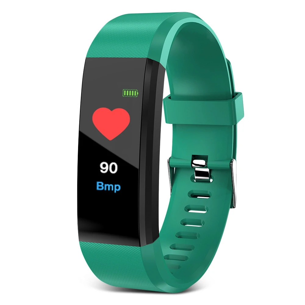 115 Plus Smart Bracelet Heart Rate Blood Pressure Monitor