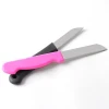 12PCS Stainless Steel  single color  Handle Fruit Knife Set  paring Knives peeling Knives set vegetable cutter for home use