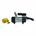 12V Mini Portable Tire Inflator Metal Car Air Pump Compressor