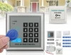 12V RFID & Keypad Access Control System with Capacity of 2000 RFID Tags, compatible with doorbell, NO& NC Electric Control Locks