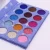 Import 15 color no brand mineral eyeshadow palette private label eye shadow makeup from China