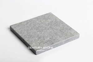 150*150mm flamed gray floor granite tile for exterior