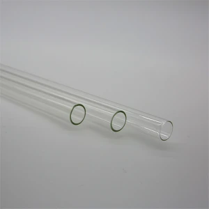 150mm quartz glass tube quartz sample tube quartz tube