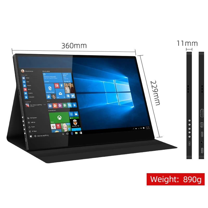 15.6 inch 1080P  Touch screen monitor gaming monitor touchscreen computer touchscreen laptop with typc-C