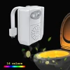 16 Colors Toilet LED Night Light with UV Ultraviolet Amazon Hot Sales Motion Sensor Toilet Bowl LED Night Light for toilet seat