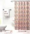 Import 18pcs Bath set, Printed bathroom set, Polyester shower curtain from China