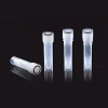 1ml high quality clear plastic test tubes with different-color caps leak-proof