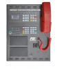 2-Bus Fireman Intercom System Fire Telephone Control Panel with Speaker