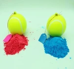 2 pieces Gender Reveal Exploding Tennis balls pink and blue kit