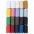 Import 20 Assorted 18 Colors 100% Polyester All Purpose Sewing Thread 546yard/500m Each Spool from China