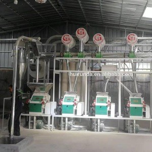 200 kg wheat flour mill complete plant