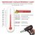 Import 2000W Heavy Duty Hot Air Gun Kit with Dual-Temperature Settings from China