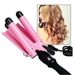 2017122249 Faithidmarket Curling Iron, 3 Barrel Hair Waver 25mm Stylish Fast Heating Hair Curlers