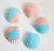 2018 amazon best selling Organic luxury cupcake clam shell shaped bubble bath bomb