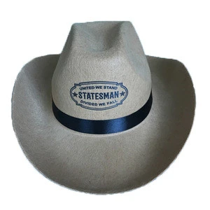 2018 Custom Cowboy Hat With Print Logo